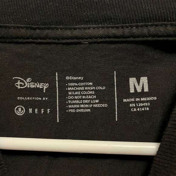 Neff Disney Mickey Mouse Men's Gangster Hip Hop Old English med - Picture 2 of 5